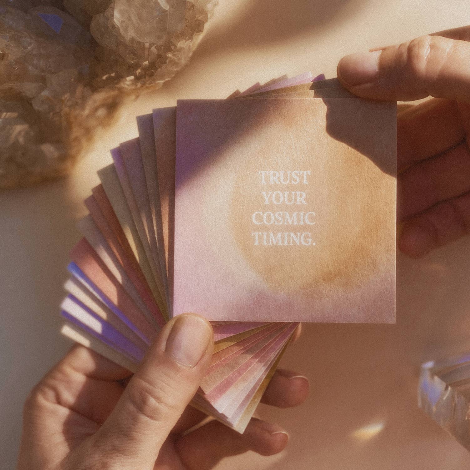 SEI DEIN EIGENER SONNENSCHEIN - KARTENSET - 15 KARTEN AFFIRMATIONEN DECK
