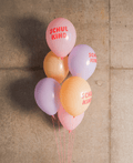 Schulkind Luftballon 6er Set | roas-Mix | 5 Stück: Normaldruck