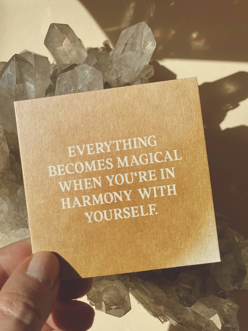 SEI DEIN EIGENER SONNENSCHEIN - KARTENSET - 15 KARTEN AFFIRMATIONEN DECK