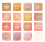 SEI DEIN EIGENER SONNENSCHEIN - KARTENSET - 15 KARTEN AFFIRMATIONEN DECK
