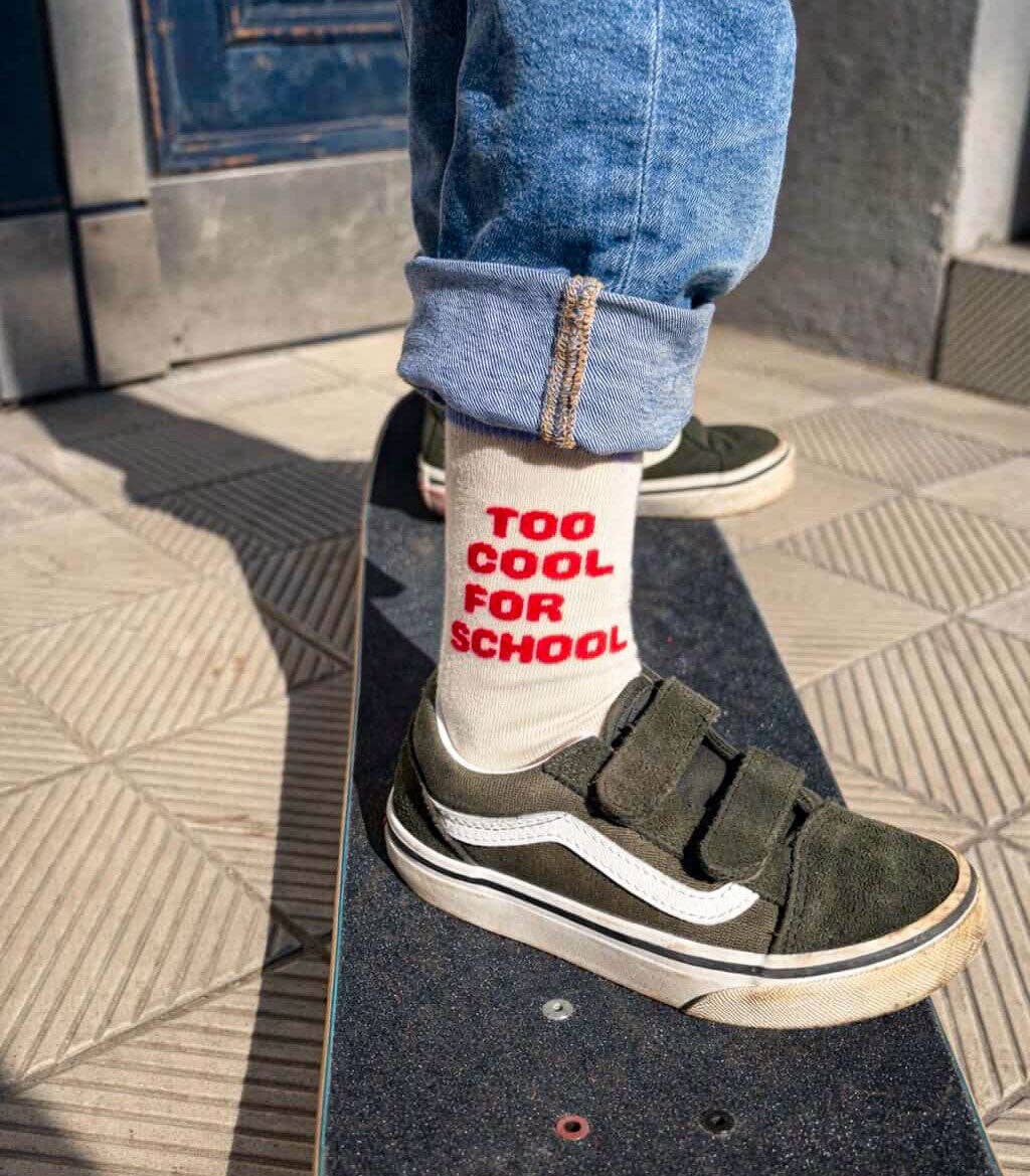 Too cool for school-Socken Flieder: 31-34